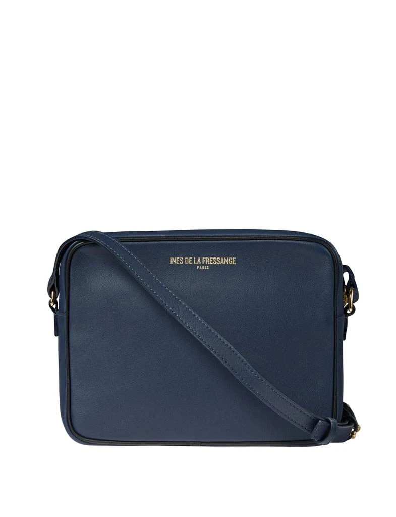 INES DE LA FRESSANGE PARIS Marcia bag navy blue and black border 1