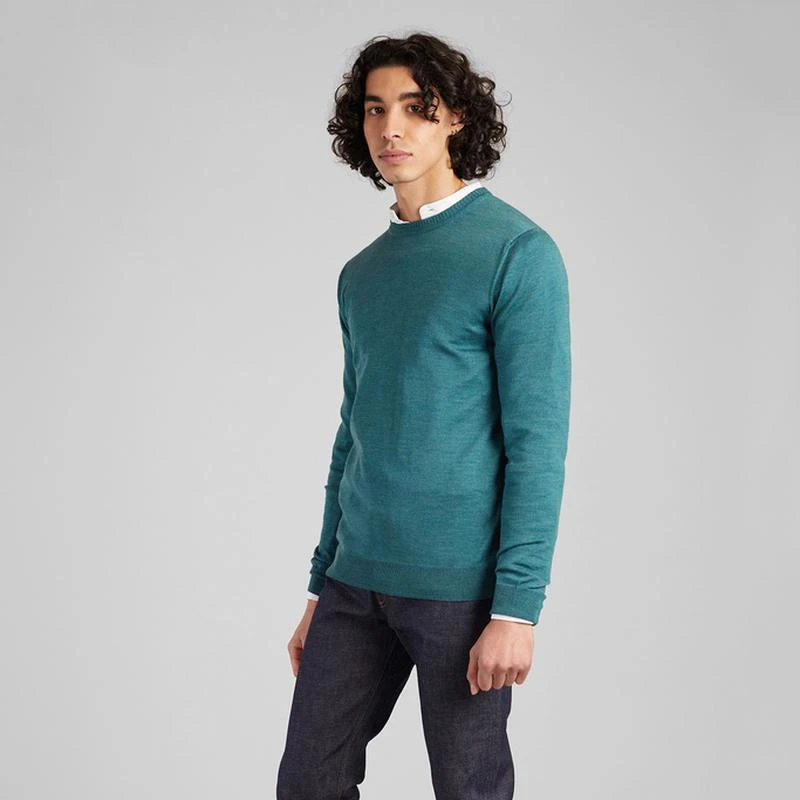 L'Exception Paris Merino Wool Jumper Emerald L'EXCEPTION PARIS 3