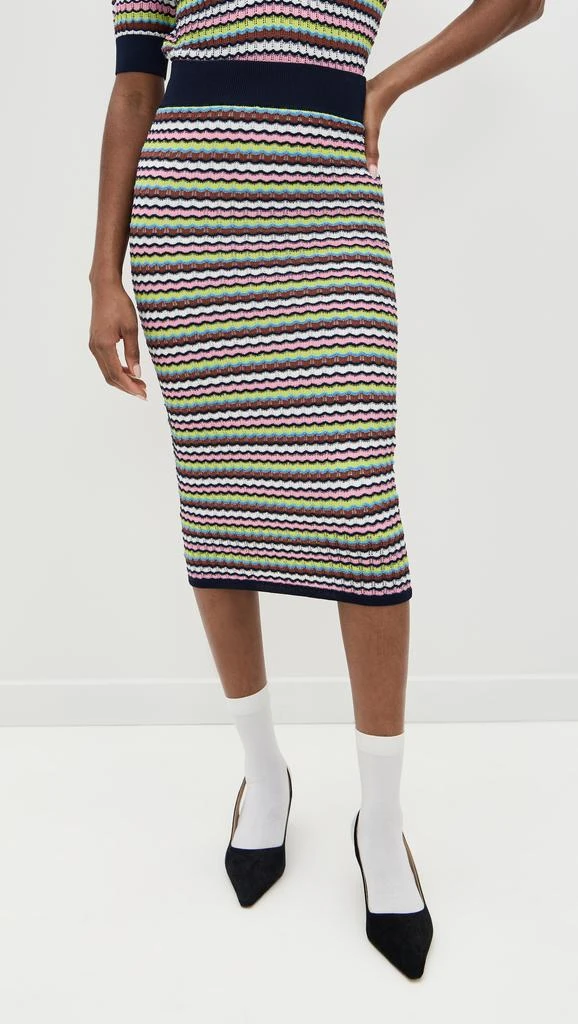 Essentiel Himpact Striped Skirt 1