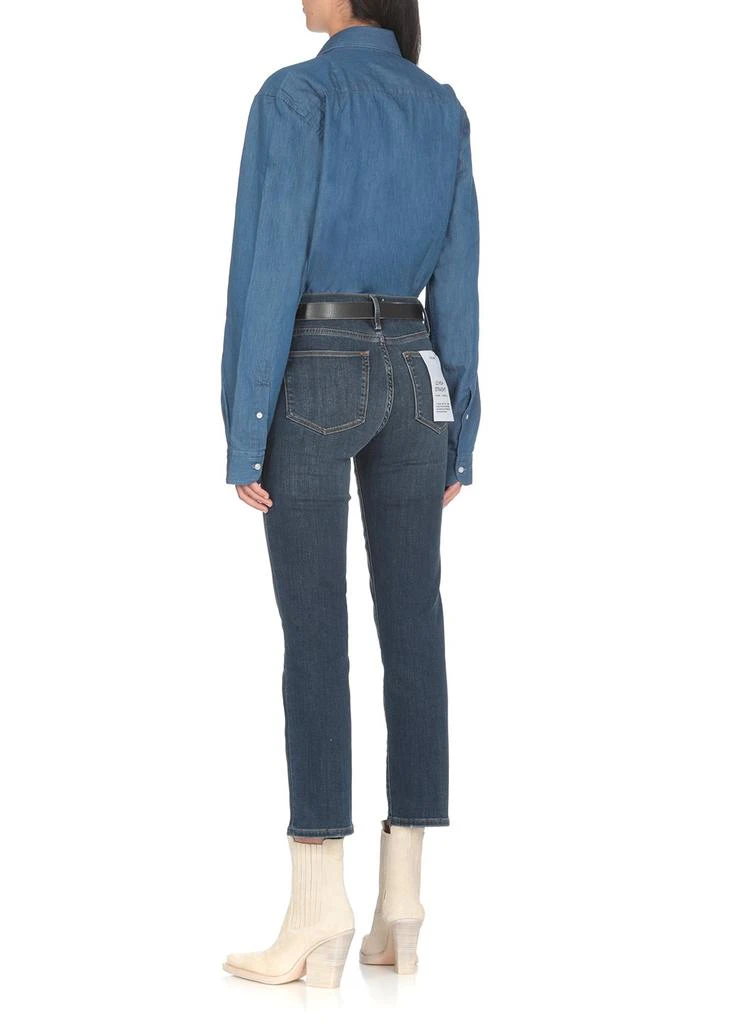 Frame Frame Le High Straight-Leg Stretched Jeans 3