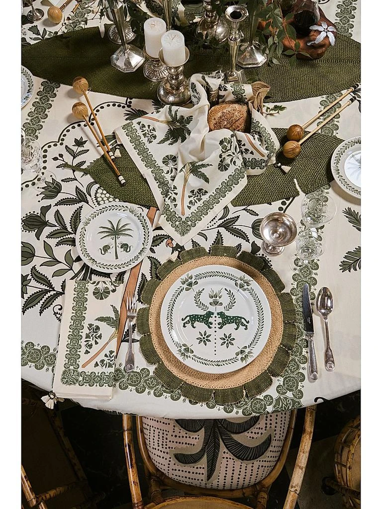JOHANNA ORTIZ El Relato Dinner Plates 2-Piece Set 6