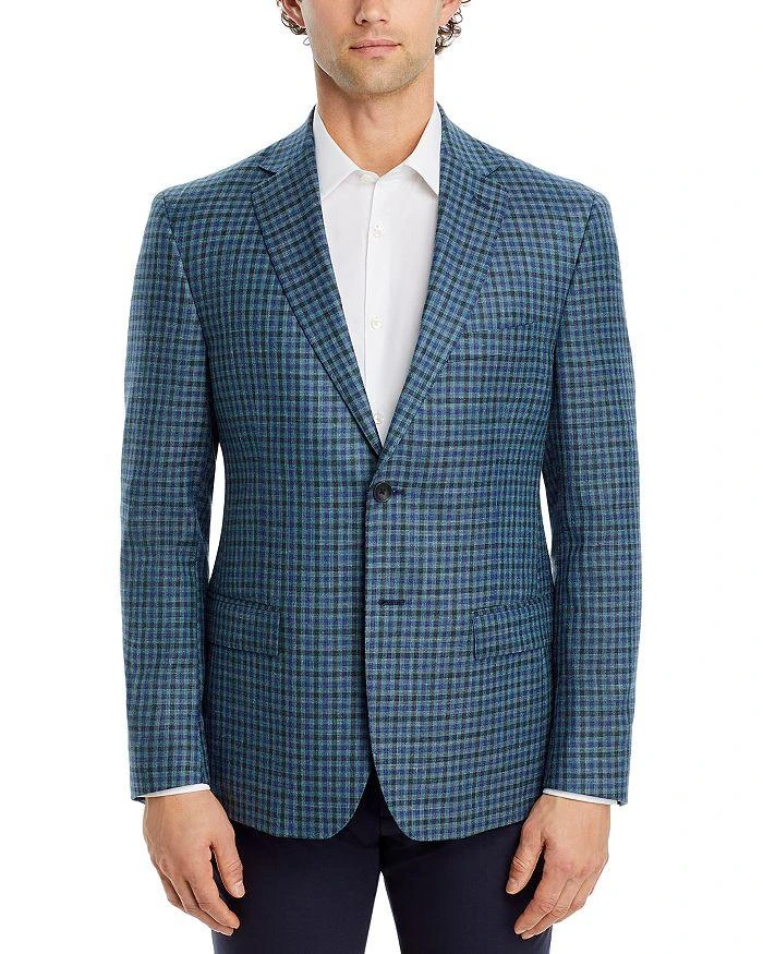 The Men's Store at Bloomingdale's Tonal Check Regular Fit Sport Coat - 100% Exclusive 1