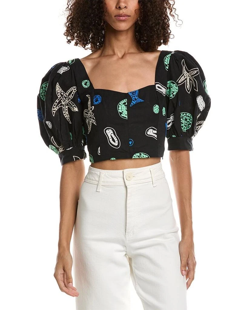 Rhode RHODE Ara Short Sleeve Top 1
