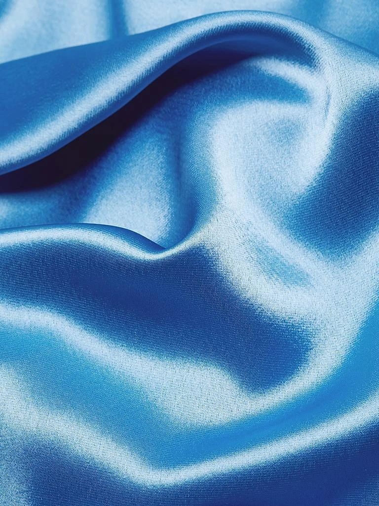 Galvan Portico Satin Twist Halter Gown 7