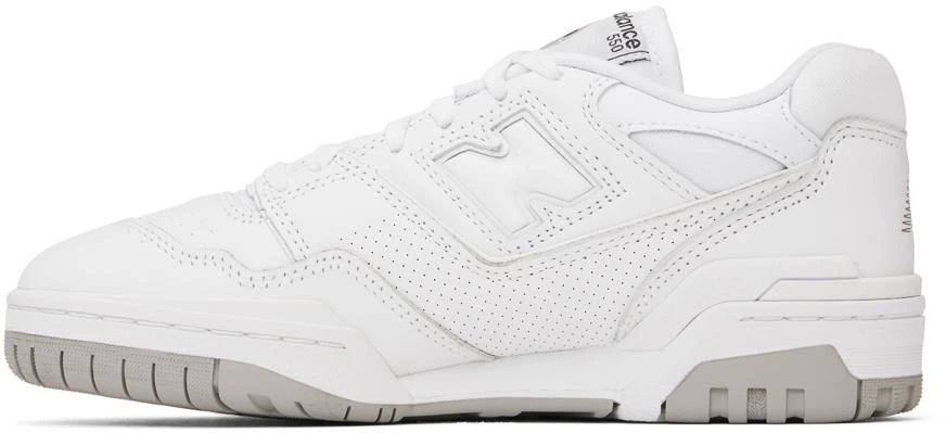 New Balance White 550 Sneakers 3
