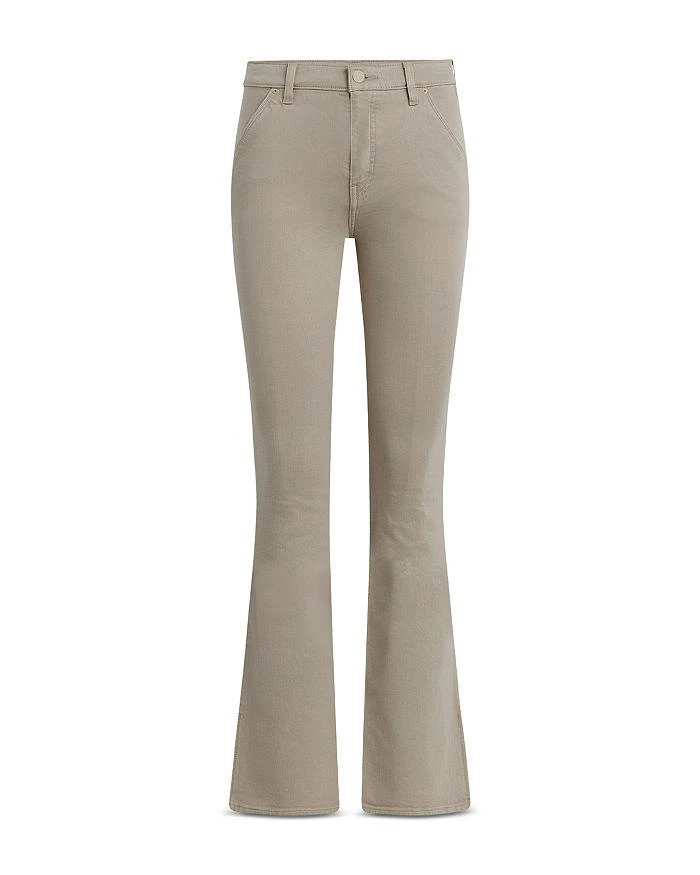 Hudson Barbara High Rise Bootcut Jeans in Oxford Tan 9