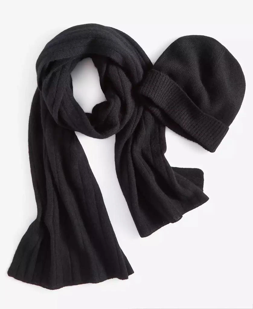 Charter Club Ribbed 100% Cashmere Scarf, Created for Macy's 4