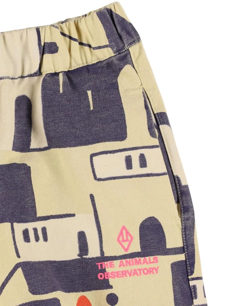 The Animals Observatory Elephant Printed Cotton Pants 1