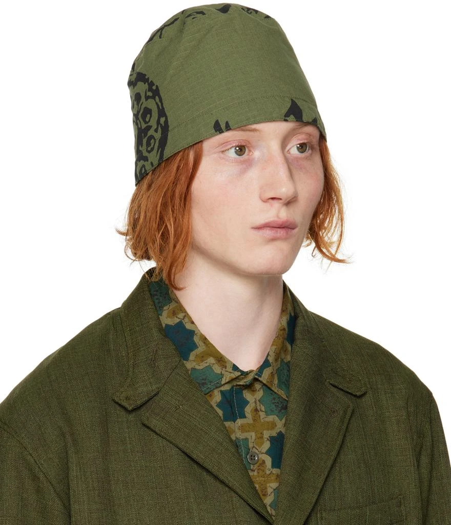 Engineered Garments Khaki Fez Hat 2