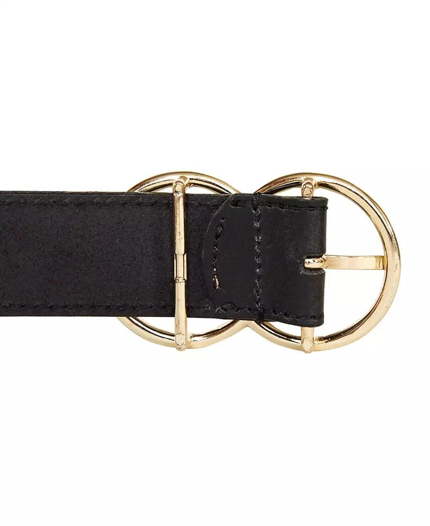 Lucky Brand Women
s Double O Ring Leather Pant Belt 3