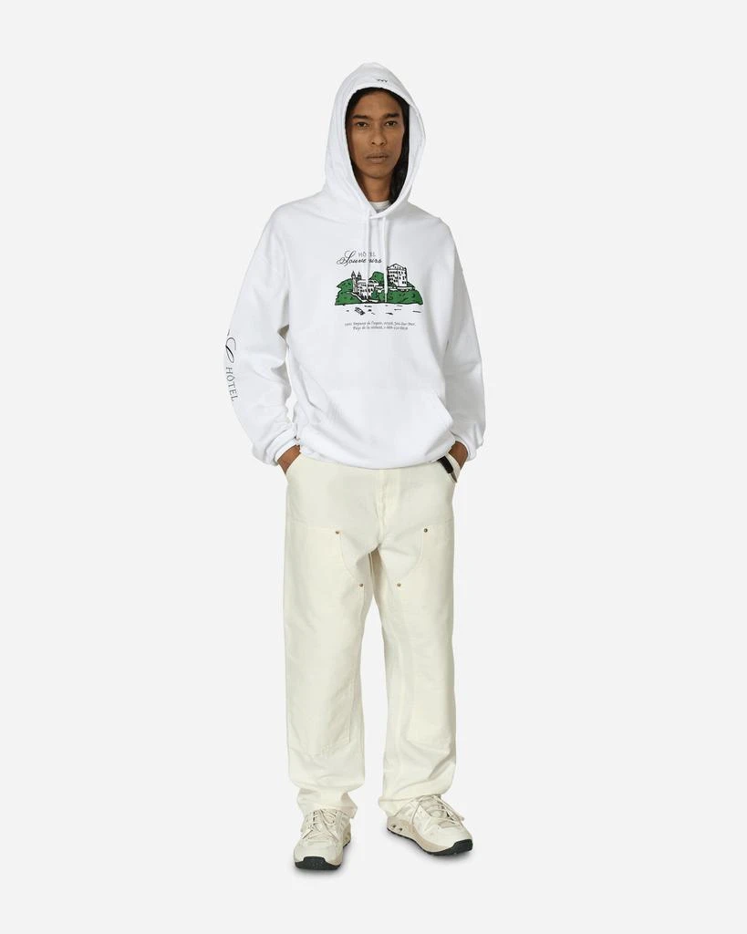 A.P.C. JJJJound Hotel Hoodie White 4