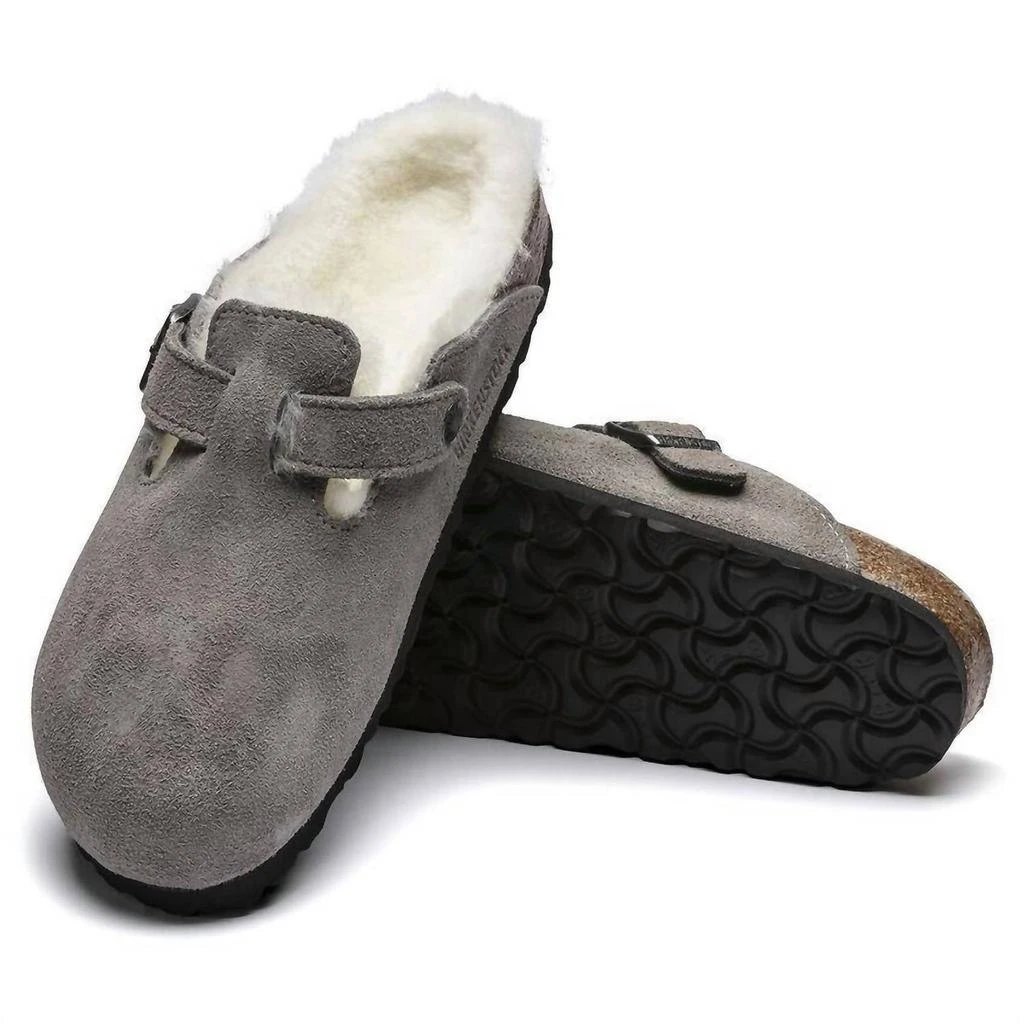 Birkenstock Birkenstock - Unisex Boston Fur Coin Shearling Clog 4