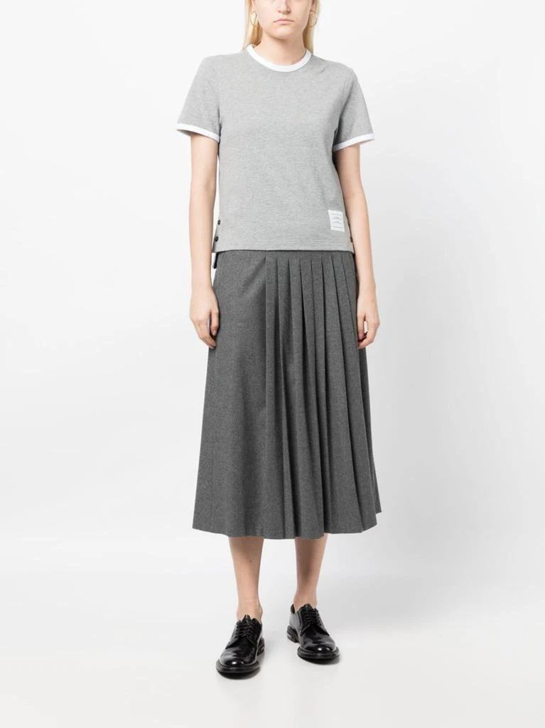 Thom Browne THOM BROWNE - Cotton T-shirt 1