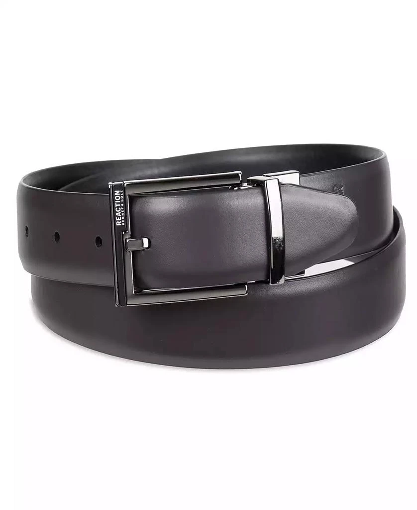 Kenneth Cole Men
s 2-In-1 Reversible Feather Edge Dress Belt