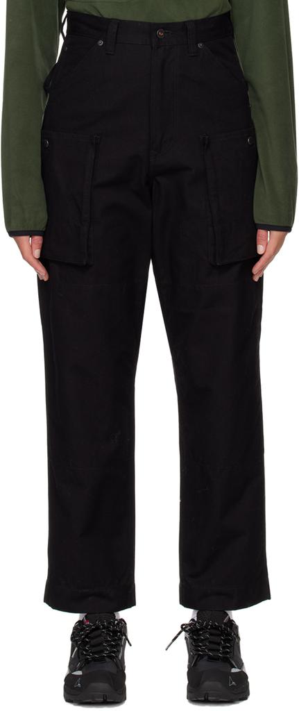 Snow Peak Black Takibi Cargo Pants