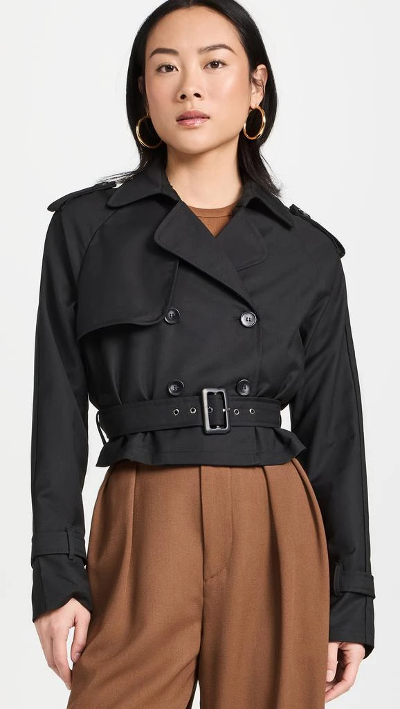 Lioness Cropped Trencherous Coat 6