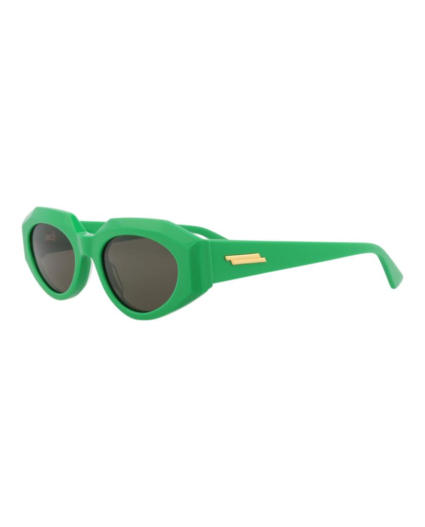 Bottega Veneta Round-Frame Acetate Sunglasses