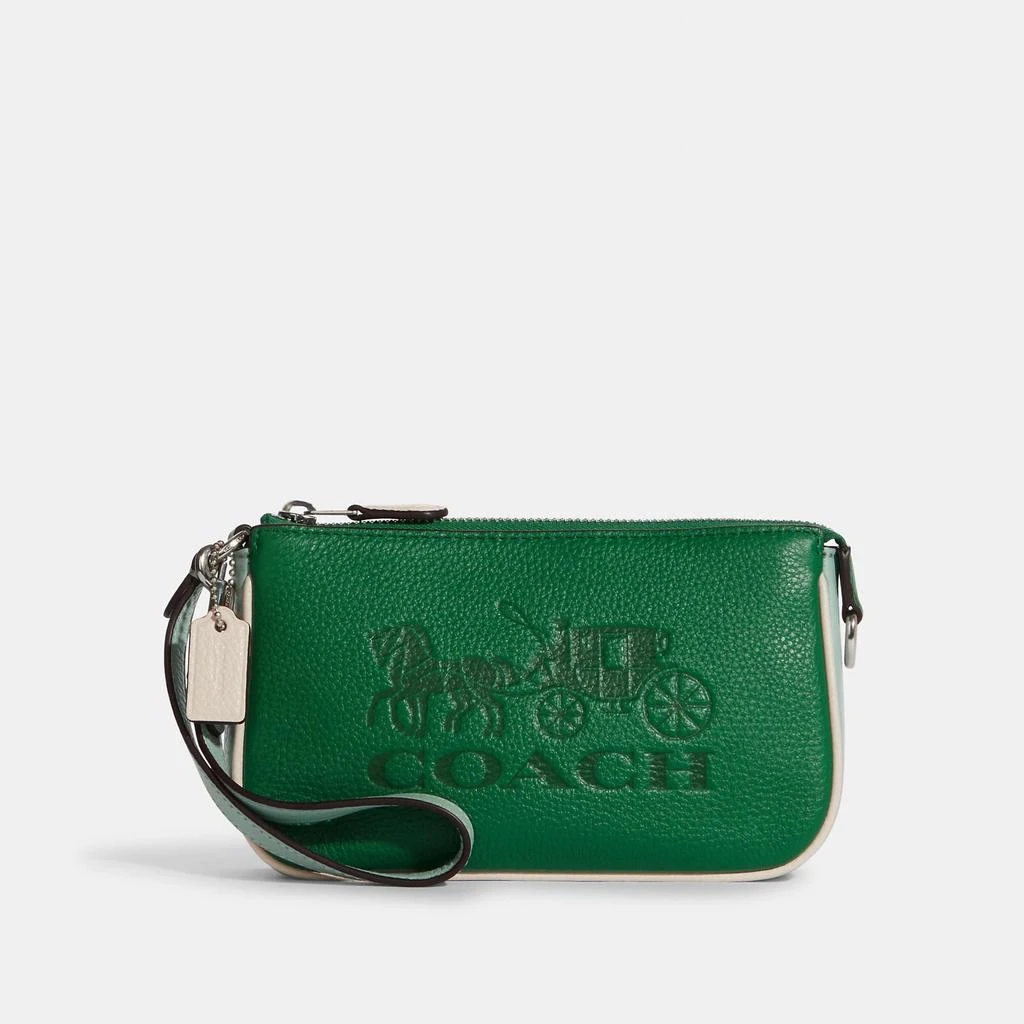 Coach Coach Outlet Nolita 19 In Colorblock With Horse And Carriage 1
