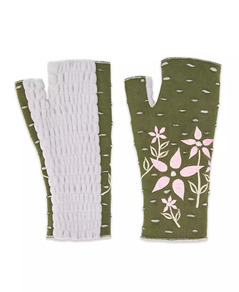 Feelgoodz Women s Artisan Crafted Fleece Lined Viola Fingerless Gloves