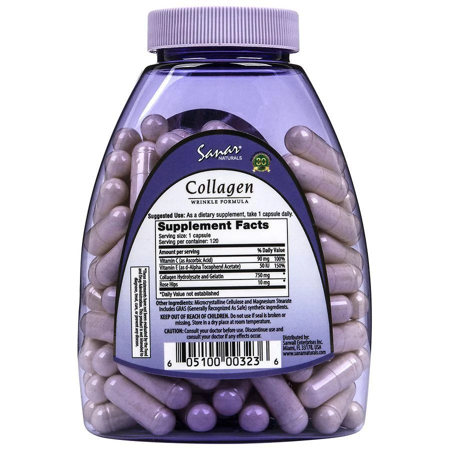 Sanar Naturals Collagen Wrinkle Formula Capsules 2