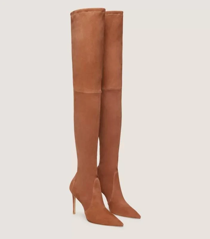 Stuart Weitzman ULTRASTUART 100 STRETCH BOOT 4