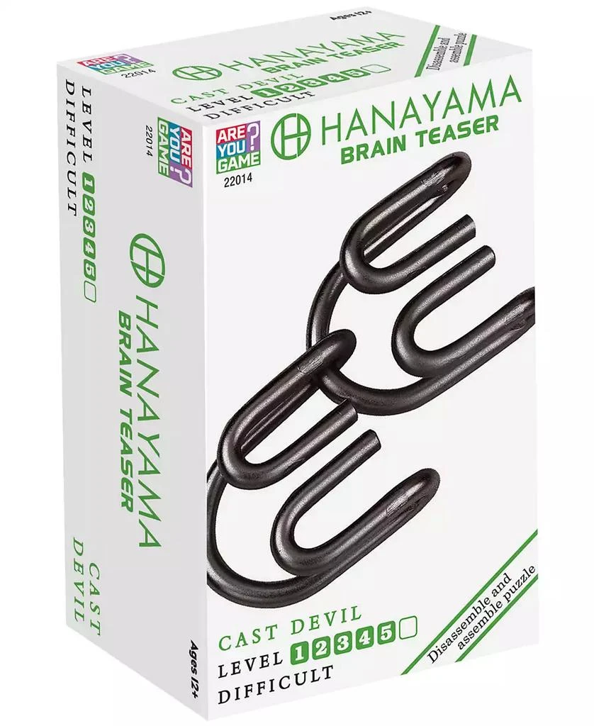 AreYouGame Hanayama Level 5 Cast Puzzle, 2 Piece - Devil 2