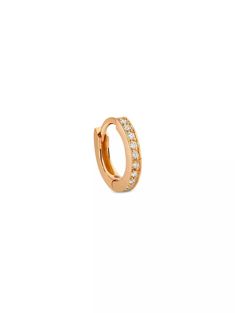 Repossi Berbere 18K Rose Gold & Diamond Mini Single Hoop Earring