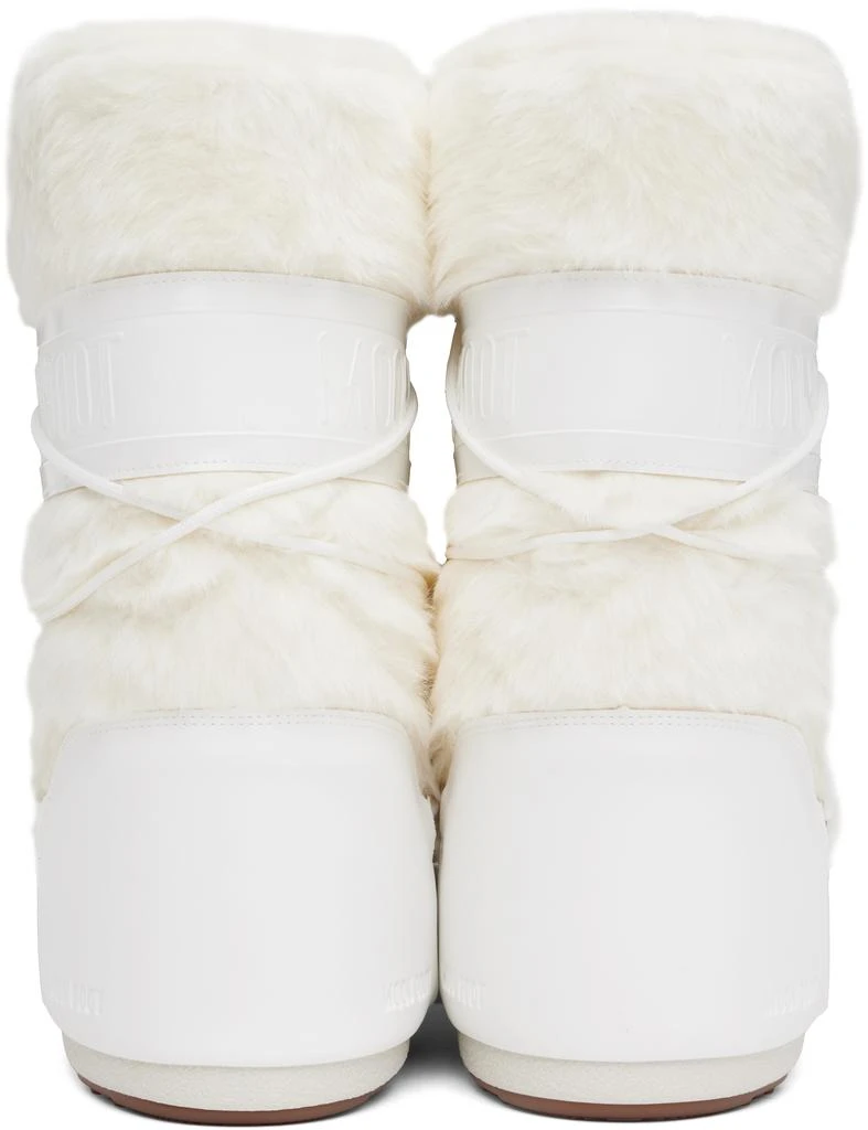 Moon Boot White Icon Faux-Fur Boots 2