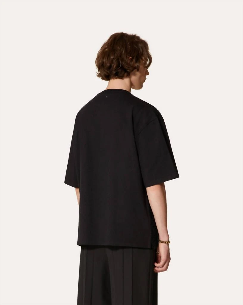 Valentino Valentino - Short Sleeve Crochet T-shirt 3