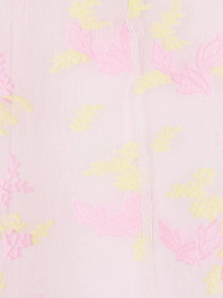 Mama Luma Mama Luma Balloon Sleeved Jacquard Organza Dress 4