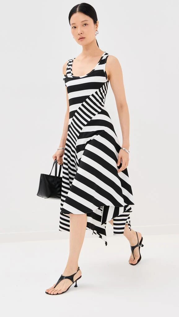 Monse Striped Panel Tank Dress 1