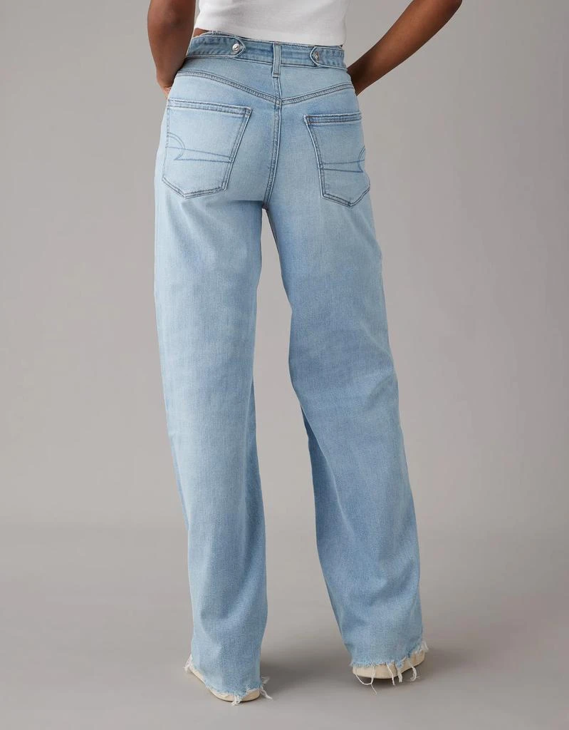 AE AE Dreamy Drape Stretch Super High-Waisted Baggy Wide-Leg Jean 2