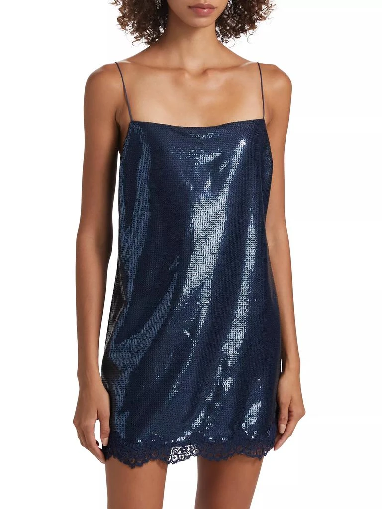 CAMI NYC Zoya Sequined Minidress 3