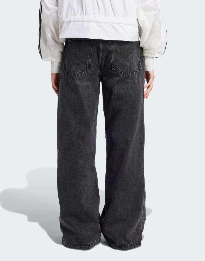 Adidas adidas Originals Adilenium Season 3 side zip jeans in