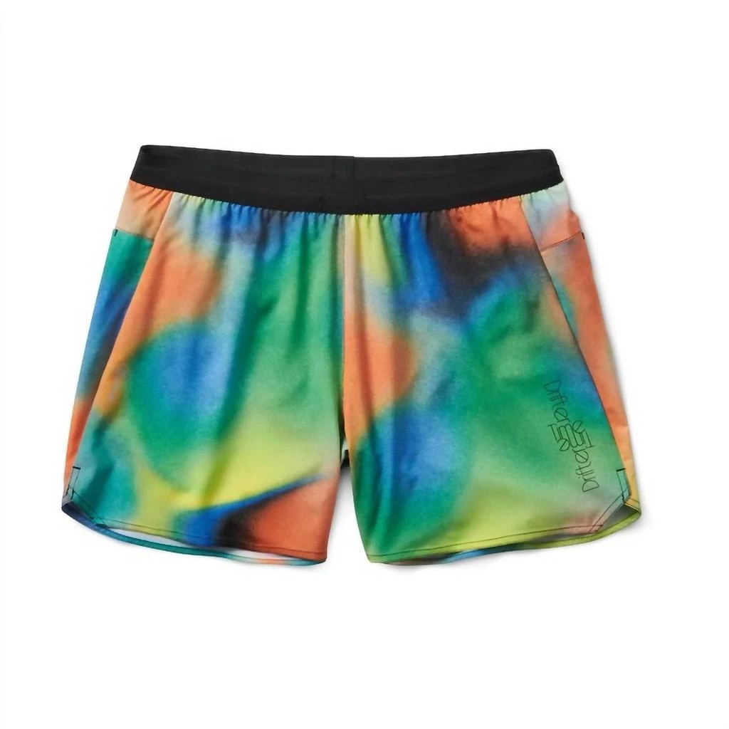 ROARK Men's Alta 5" Running Short In Sprout Green 1