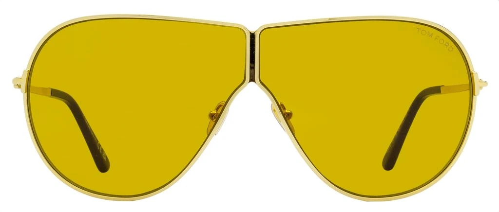 Tom Ford Unisex Keating Sunglasses TF1158 30E Gold/Black 71mm 2