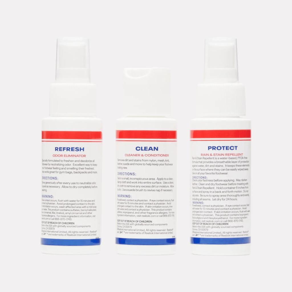 Reebok Shoe Care Travel Kit – 3 pack