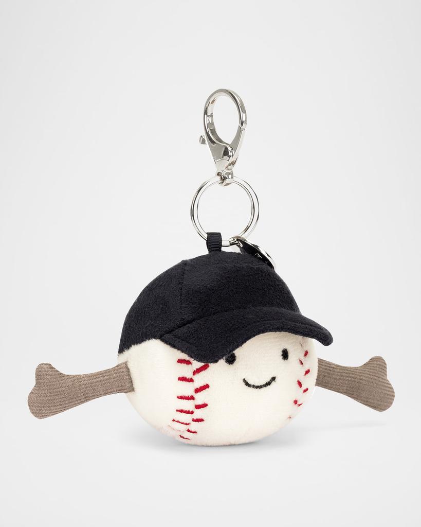 Jellycat Amuseables Sports Baseball Bag Charm