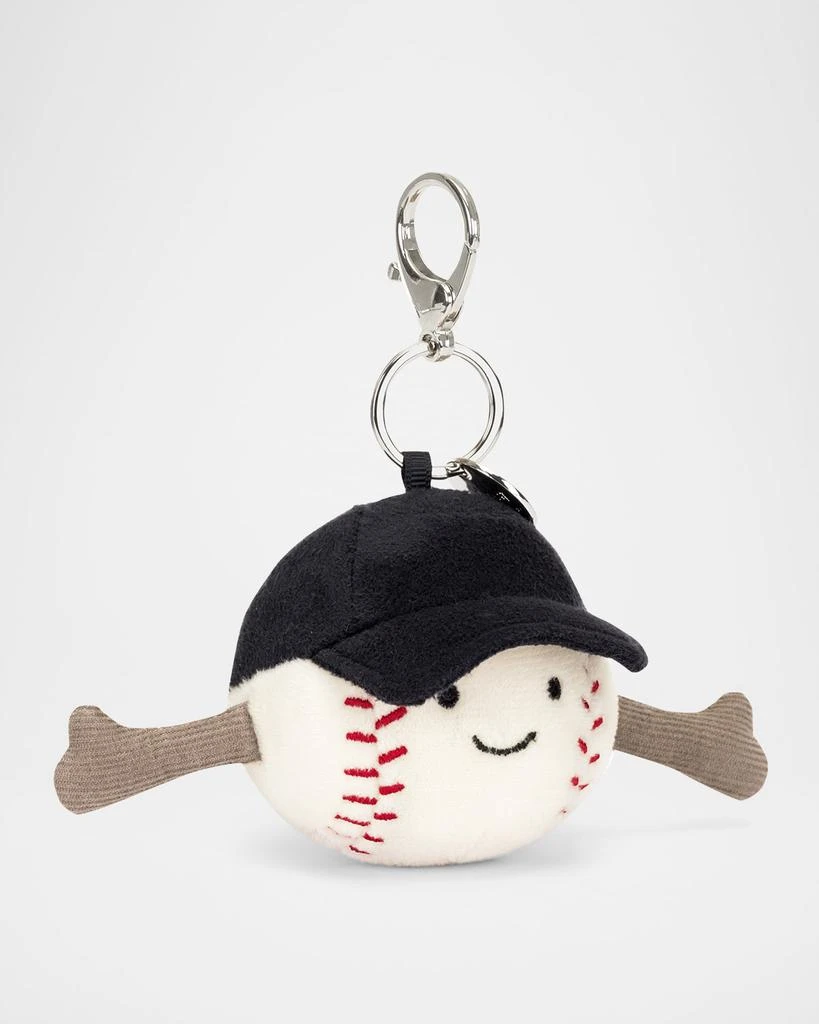 Jellycat Amuseables Sports Baseball Bag Charm 2