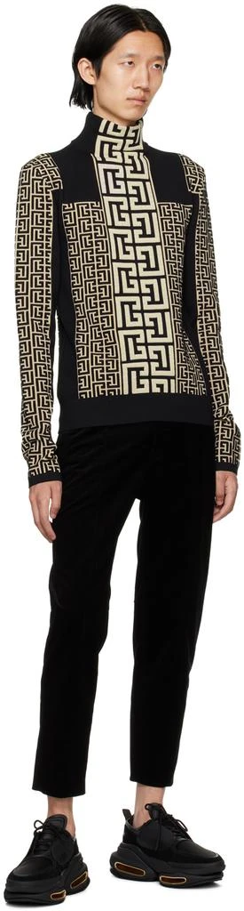 Balmain Black B-Bold Sneakers 5