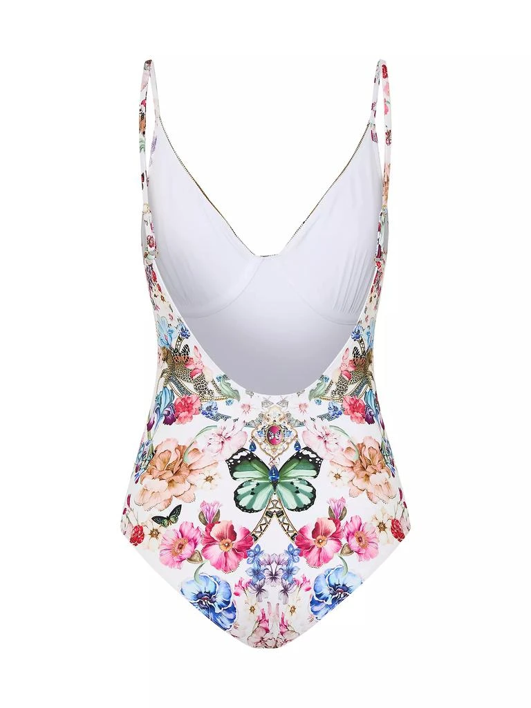 Camilla Wired V-Neck One-Piece Swimsuit 3