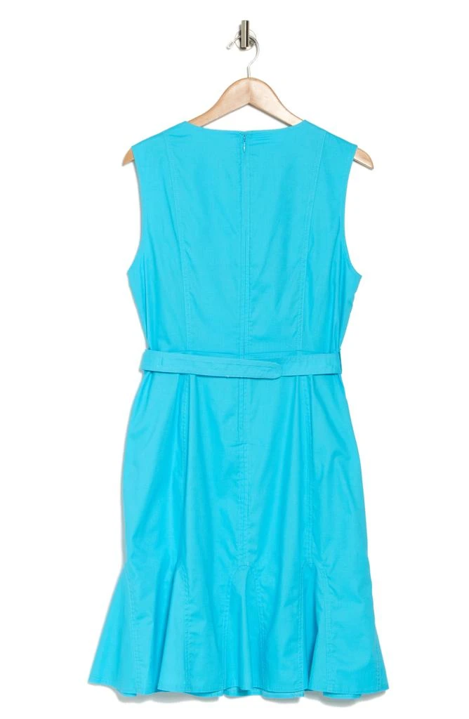 Calvin Klein Belted A-Line Dress 5
