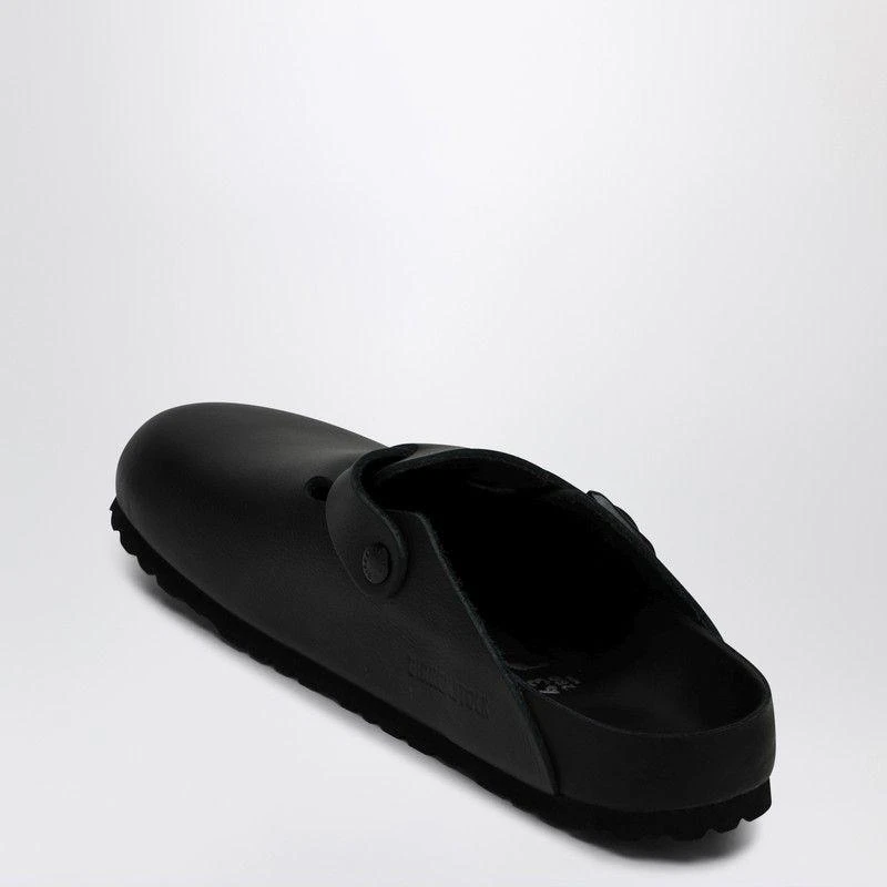 Birkenstock BOSTON SLIPPER BLACK IN SMOOTH LEATHER 2