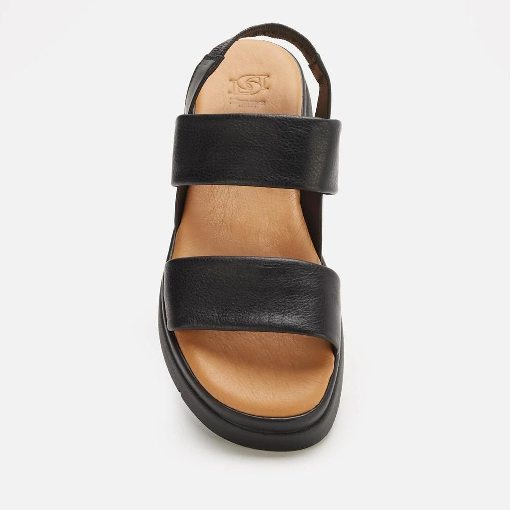 Dune Dune London Women's Location Leather Flatform Sandals - Black 3