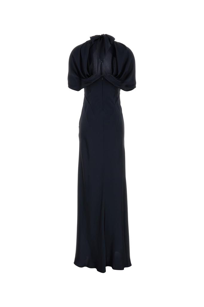 Alberta Ferretti Midnight blue long dress