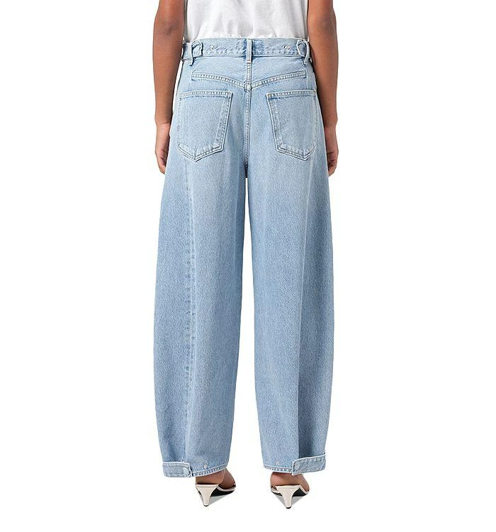 AGOLDE Darsha High Rise Wide Leg Jeans in Replica 3