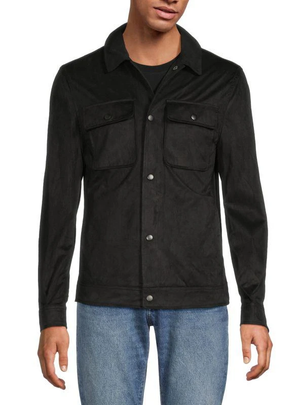 Report Flap Pocket Shirt Jacket 1