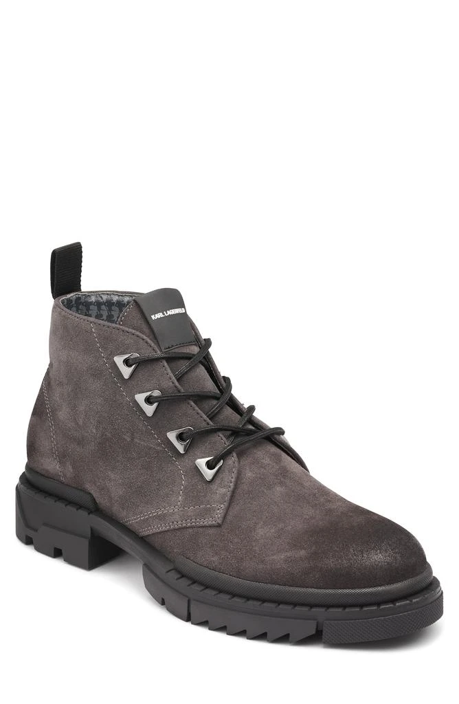 Karl Lagerfeld Paris Suede Lug Chukka Boot 1