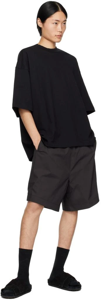 Fear of God Black Dropped Shoulder T-Shirt 4