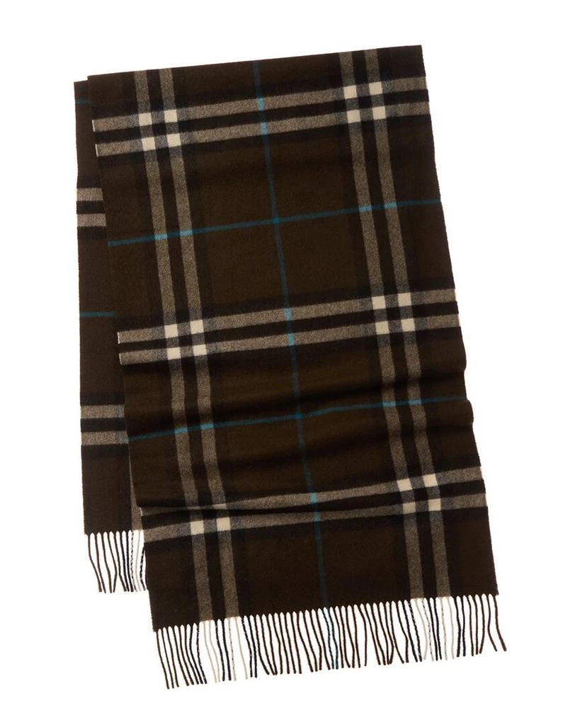 Burberry Wide Check Cashmere Scarf 2